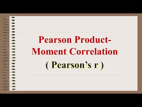 Pearson's r | Melmath360