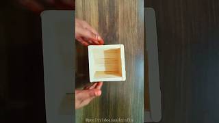 DIY - Pen stand using ice cream sticks