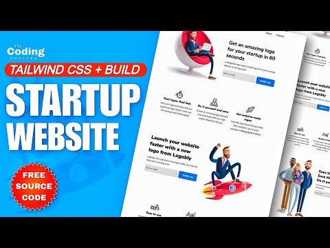 🔥Build a Stunning Startup Website with ReactJS and Tailwind CSS | Full Tutorial