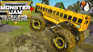 Monster Jam Steel Titans 2 Gameplay | Freestyle - Head to Head - Racing | Higher Education Unlock! 🚍
