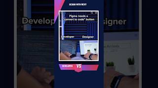 Developer Vs. Designer #developer #design #webapp #button