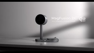 MagFusion 2X: The First Qi2.2 Certified 25W+25W Wireless Charger | AUKEY