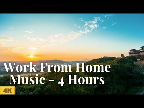 Work At Home Music | Ambient and Relaxing Music For Study And Concentration | Nature Scenery