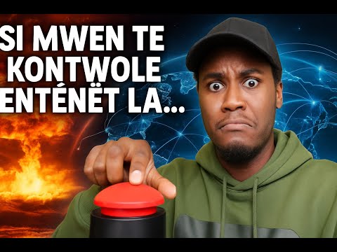 SI MWEN TE KONTWOLE ENTENET LA... Mwen kontole entenet la pou yon jou😯 ( gade sak pase!)