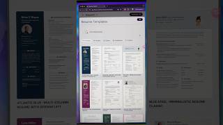Free resume builder #productivity #resume #job