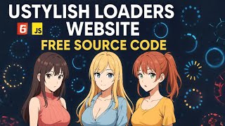 Loaders Website || 44-Loaders-Website || Free Source Code || Web Dev Projects