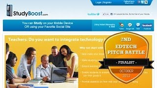 EdTech Pitch Battle #02 - StudyBoost