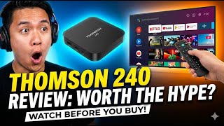Thomson 240 Android TV Box Review. Better than Firestick?🤔