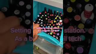 SET UP MY NAIL ROOM *beginner nail tech*