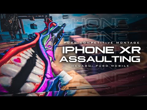 IPHONE XR PUBG COMPETITIVE MONTAGE 🥵 🔥| PUBG 5 FINGER CLAW 90 montage | MEGABOi GAMING