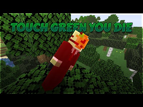 Minecraft But You Cant Touch Green.. #shorts
