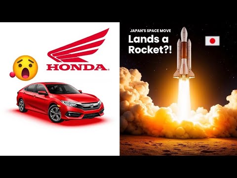 Honda Just Landed a Rocket like SpaceX?! 🚀 Japan’s Surprising Space Leap!