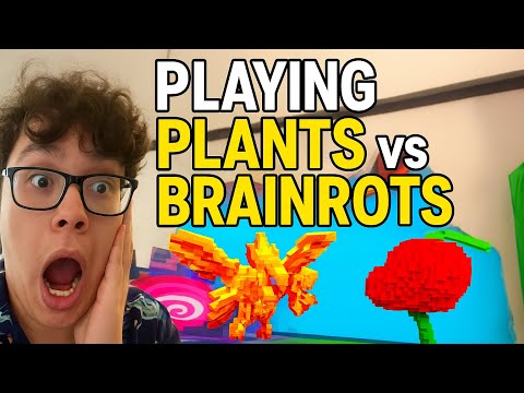 PLAYING PLANTS VS BRAIN ROTS #viralvideo #roblox #foryoupage  