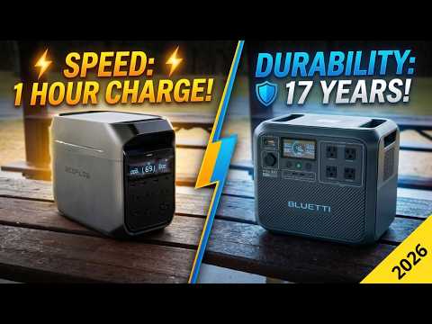 EcoFlow Delta 3 Plus vs Bluetti Elite 200 V2: Which One Should You Buy in 2026?