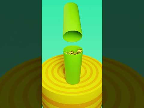 Into the Glass Bees Go 🐝 Satisfying 3d Animation #satisfying #animation #blender3d