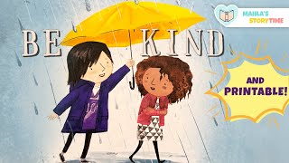 📚 BE KIND - Kids Books Read Aloud + PRINTABLE WORD SEARCH
