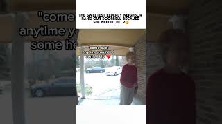 When My Husband Helped Our Elderly Neighbor! 🥺❤️ #grandma #elder #elders #helping #usa #us #shorts