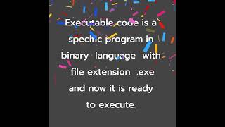Executable file #code