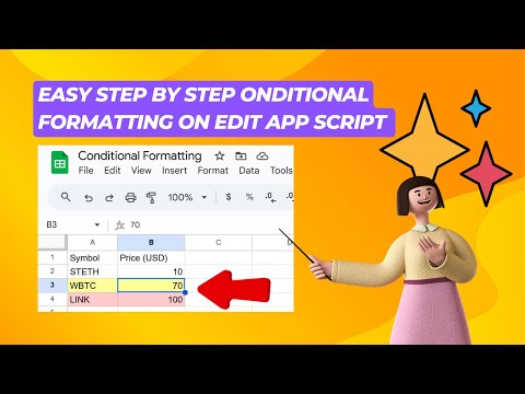 🚀 Google Sheets Auto-Formatting! 🔥 Apply Conditional Formatting with Apps Script on Edit