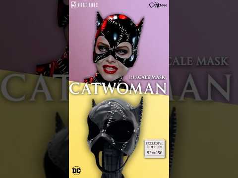 PureArts 1:1 Scale Catwoman Mask from Batman Returns. Which Catwoman is your favorite?