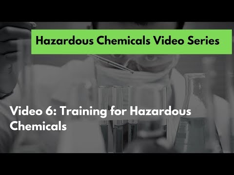 What Training Should Be Provided For Hazardous Chemicals?