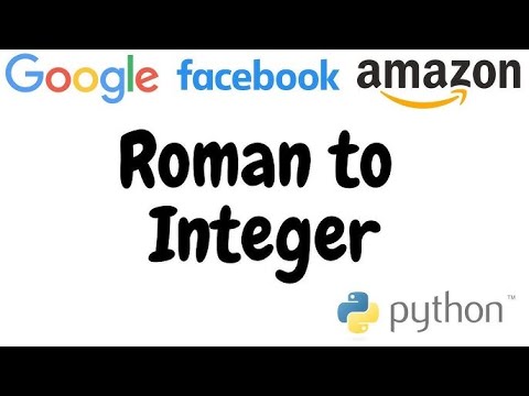 Roman to integer| python solution