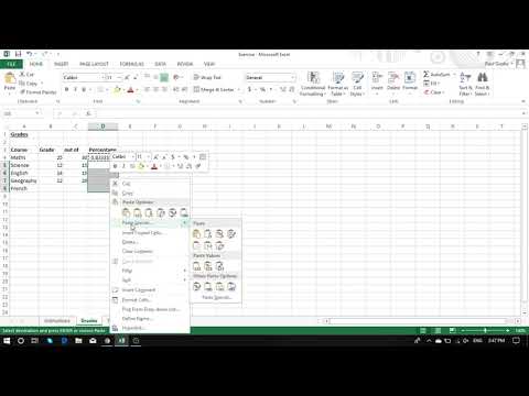 Excel Beginners Exercise