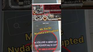 Mi 9a/9c nvdata corrupted solution 📲💻🔥 #mi #redmi9a #nvdatacorrupted #solutions #viral