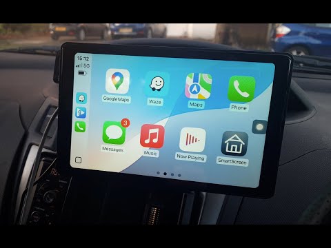 HOTPEAK 8 inch Carplay Screen Review