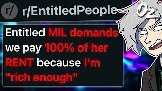 r/EntitledPeople MIL DEMANDS We Pay 100% Of HER Rent (Because I'm "Rich Enough")