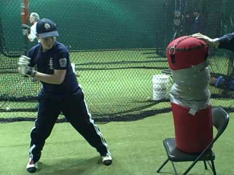 AJ Hits Heavy Bag