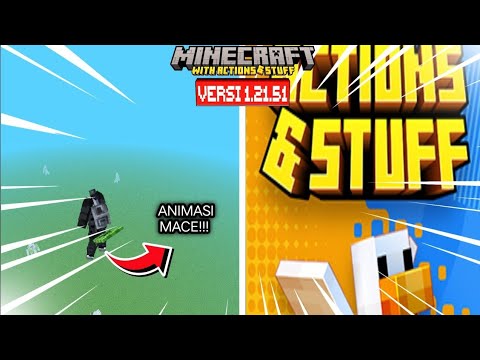 ACTION AND STUFF MCPE 1.21.51 OFFICIAL GRATIS‼️‼️