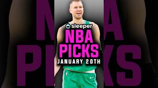 BEST Sleeper NBA Picks for today! 1/20/2025 | Sleeper Picks Promo Code
