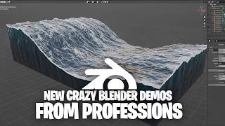 New crazy Blender demos from professions