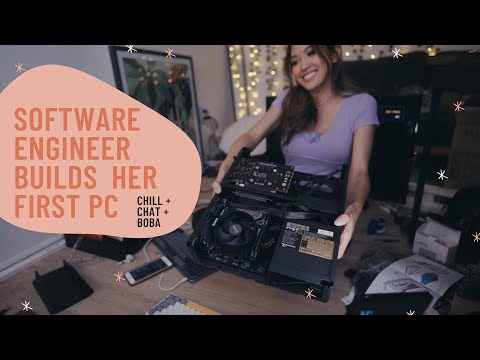 Software Engineer Builds her FIRST EVER PC! (streaming + q&a!)