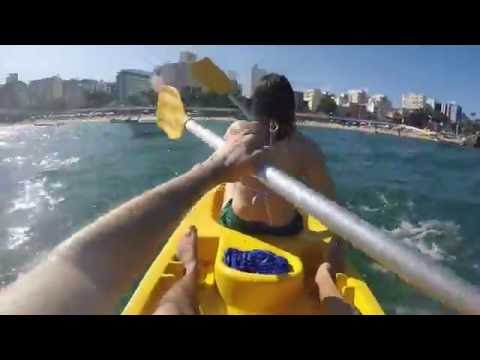 Remando no Porto da Barra - 17/07/2016