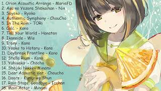 【1 Hour】 Best Acoustic Japanese Songs 2025 for Relaxing and Sleeping - リラックスと睡眠のためのベストアコースティック和歌2025