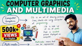 Introduction to Computer Graphics and Multimedia | Lec-1 | Interactive and passive computer graphics