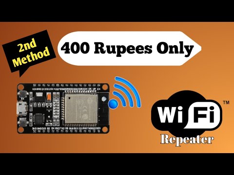 How to Make a WiFi Repeater using ESP8266 NodeMCU | WiFi Router Range Extender esp32 | 2023