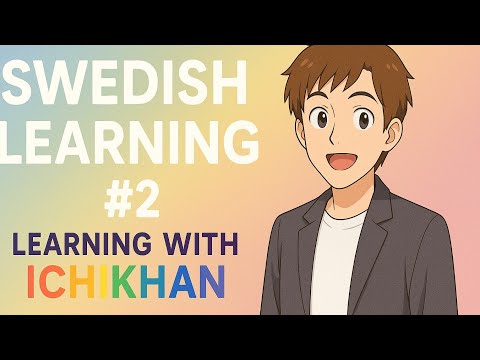 Swedish learning  svenska alfapetet  Part 1 ( b )....