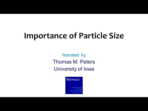Module 5: Importance of Particle Size