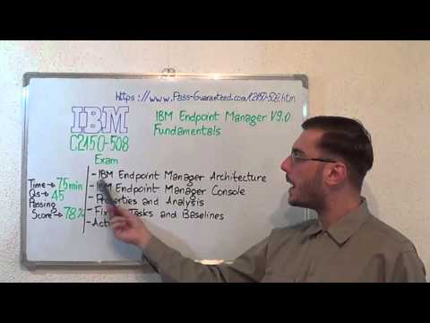 C2150-508 – IBM Endpoint Exam Manager Test V9.0 Fundamentals Questions
