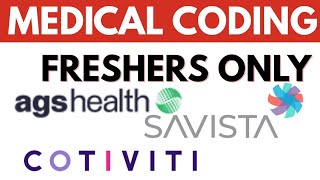 MEDICAL CODING JOBS - FRESHERS & EXPERIENCE CODER | #freshersjob#medicalcodingjobs#medicaljobshub