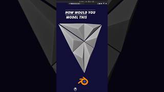 HOW WOULD You MODEL This - blender 4.5 - Modeling TIPS 101 #blender #3dmodeling