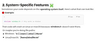 Why Some Code Only Works on Windows 💻 | System-Specific Features Explained | Coding With Clicks
