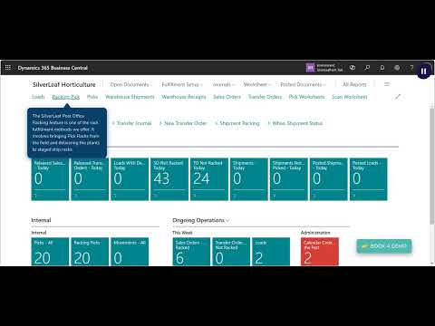 Post Office Racking Demo | SilverLeaf for Horticulture