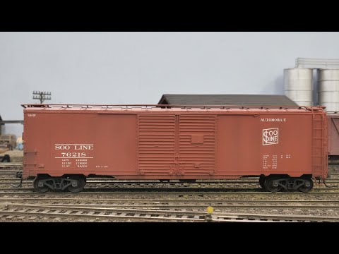 Airbrushing Craft Paints and Final Details on my Soo RCW Resin Boxcar Kit