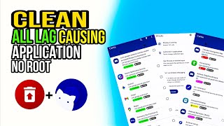 Clean the phone from lag causing application