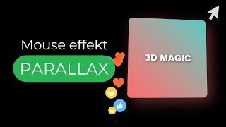 Parallax Mouse Effect Tutorial 🌟 | JavaScript & CSS (2025)