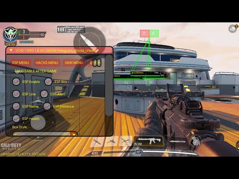 UPDATE MOD MENU CALL OF DUTY MOBILE VNG 1.8.40 TERBARU !! ANTIBAN 100% !! FULL BRUTALL!!